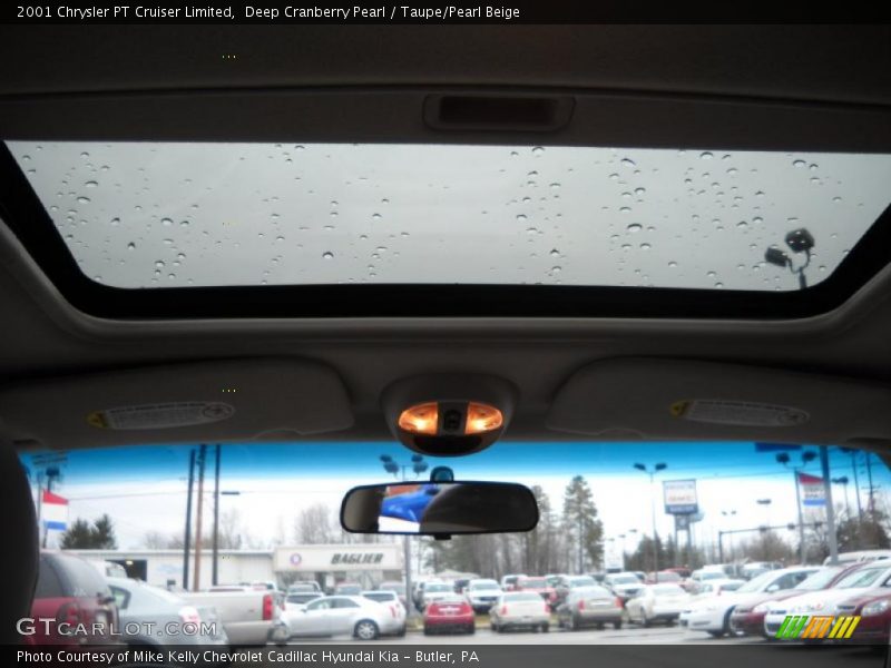 Deep Cranberry Pearl / Taupe/Pearl Beige 2001 Chrysler PT Cruiser Limited