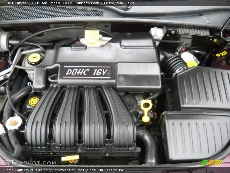 Deep Cranberry Pearl / Taupe/Pearl Beige 2001 Chrysler PT Cruiser Limited