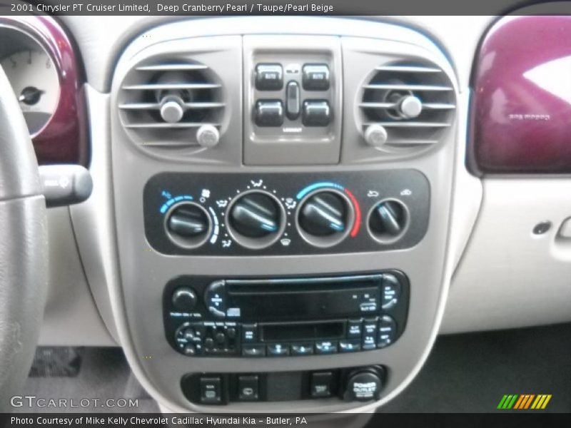 Deep Cranberry Pearl / Taupe/Pearl Beige 2001 Chrysler PT Cruiser Limited