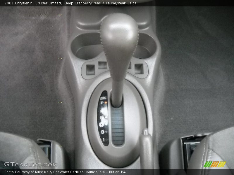 Deep Cranberry Pearl / Taupe/Pearl Beige 2001 Chrysler PT Cruiser Limited