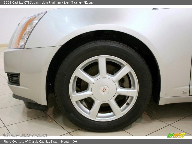 Light Platinum / Light Titanium/Ebony 2008 Cadillac CTS Sedan