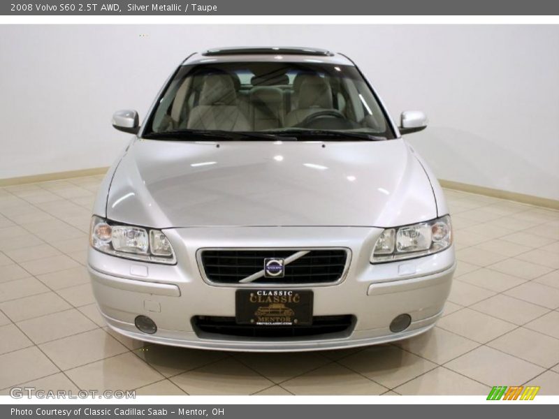 Silver Metallic / Taupe 2008 Volvo S60 2.5T AWD