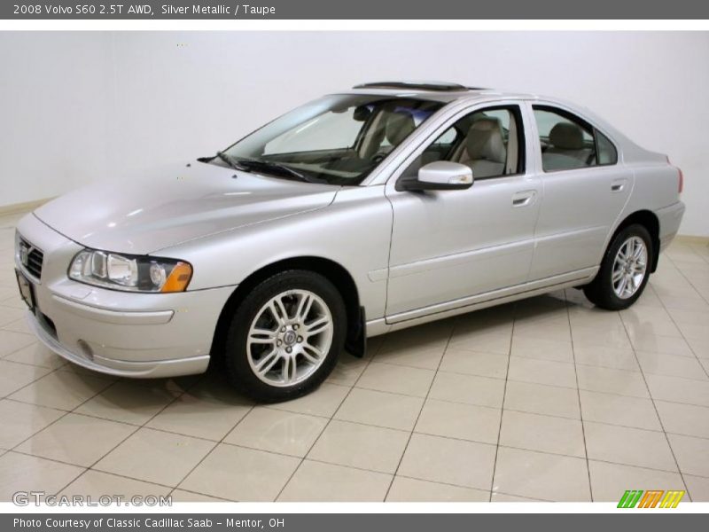Silver Metallic / Taupe 2008 Volvo S60 2.5T AWD