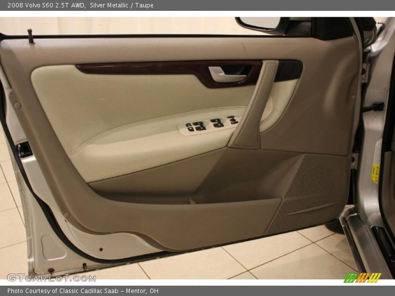 Silver Metallic / Taupe 2008 Volvo S60 2.5T AWD