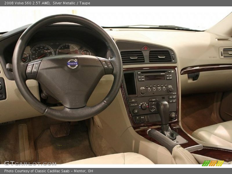  2008 S60 2.5T AWD Taupe Interior