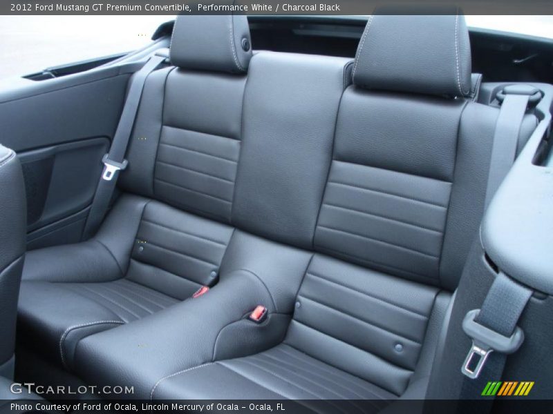  2012 Mustang GT Premium Convertible Charcoal Black Interior