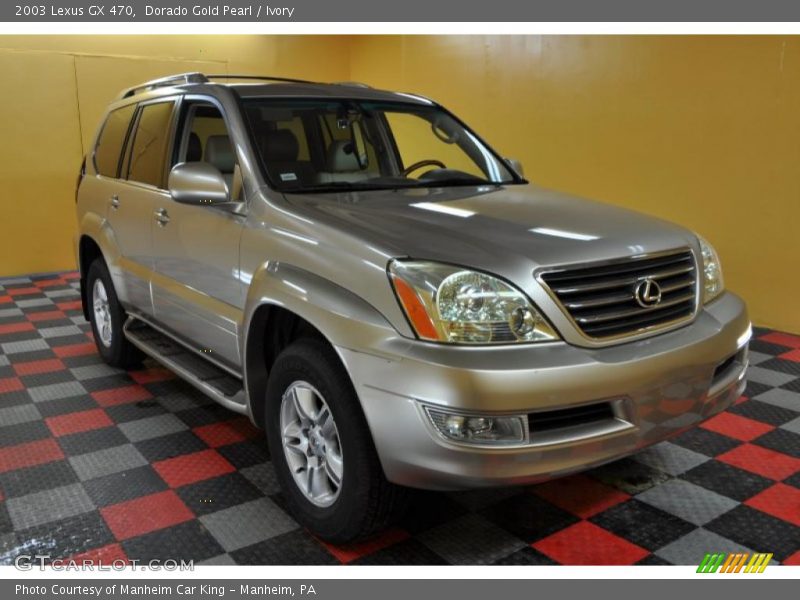 Dorado Gold Pearl / Ivory 2003 Lexus GX 470