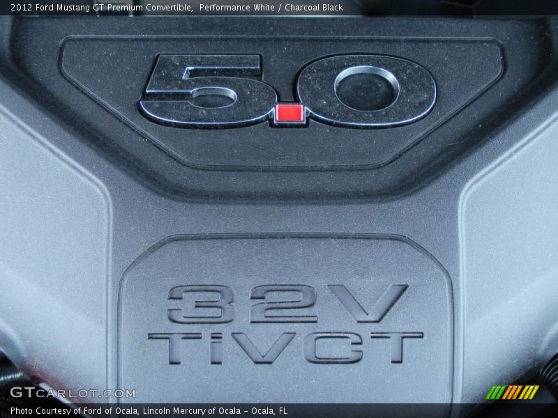  2012 Mustang GT Premium Convertible Engine - 5.0 Liter DOHC 32-Valve Ti-VCT V8