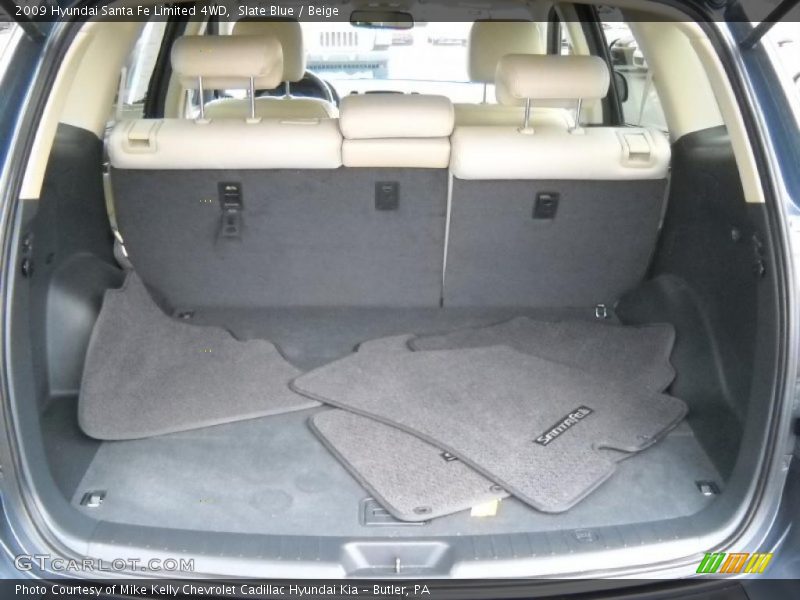 Slate Blue / Beige 2009 Hyundai Santa Fe Limited 4WD