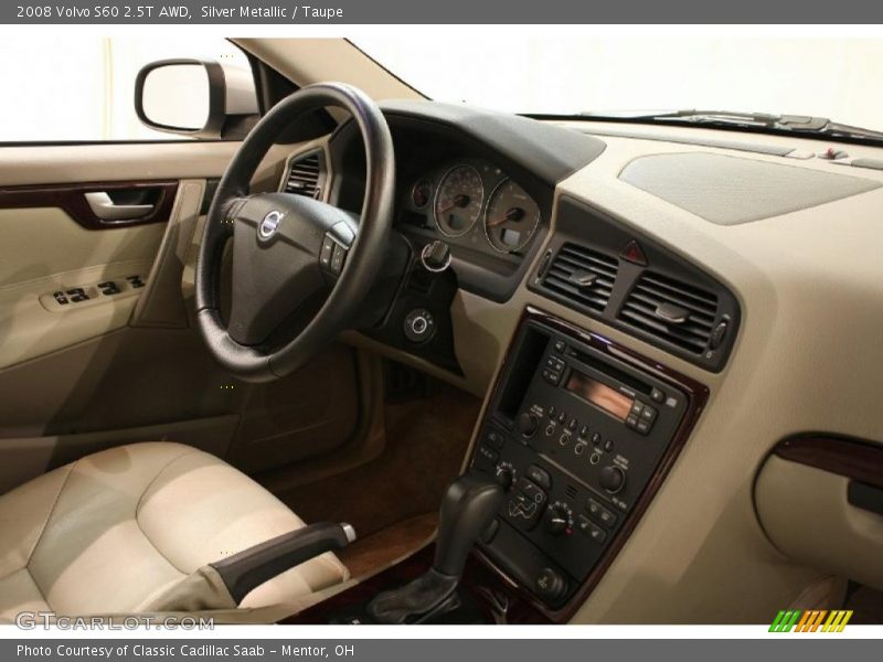 Silver Metallic / Taupe 2008 Volvo S60 2.5T AWD