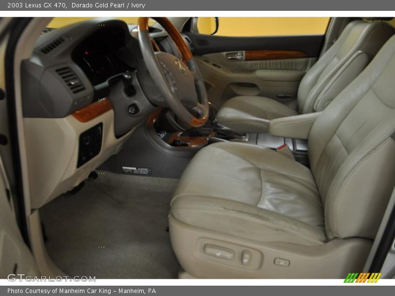 Dorado Gold Pearl / Ivory 2003 Lexus GX 470