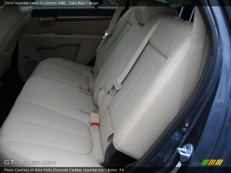 Slate Blue / Beige 2009 Hyundai Santa Fe Limited 4WD