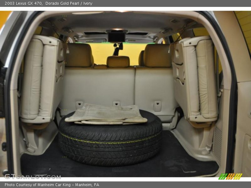 Dorado Gold Pearl / Ivory 2003 Lexus GX 470
