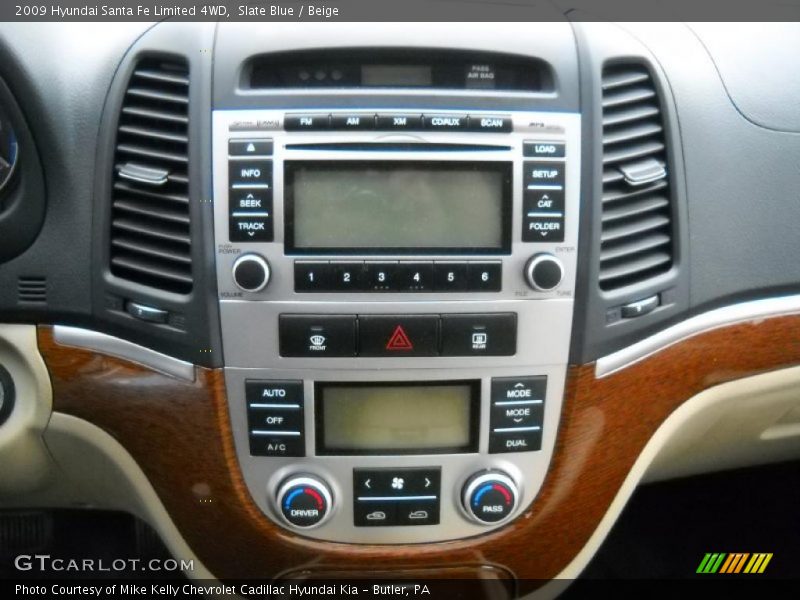 Slate Blue / Beige 2009 Hyundai Santa Fe Limited 4WD