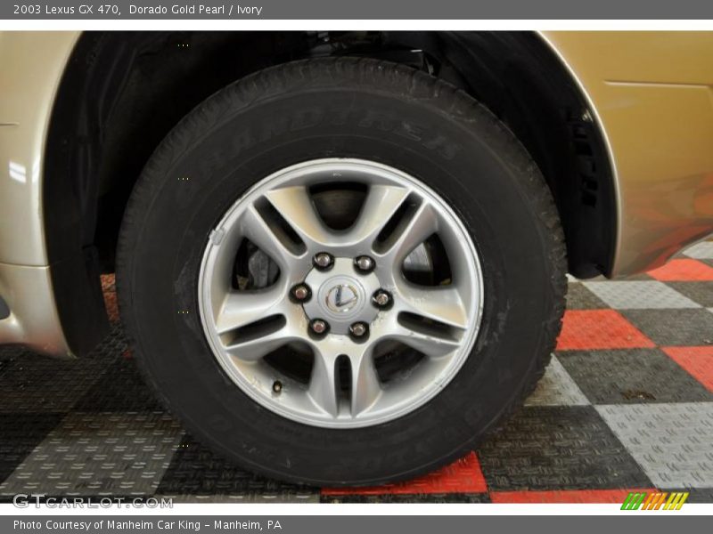 Dorado Gold Pearl / Ivory 2003 Lexus GX 470