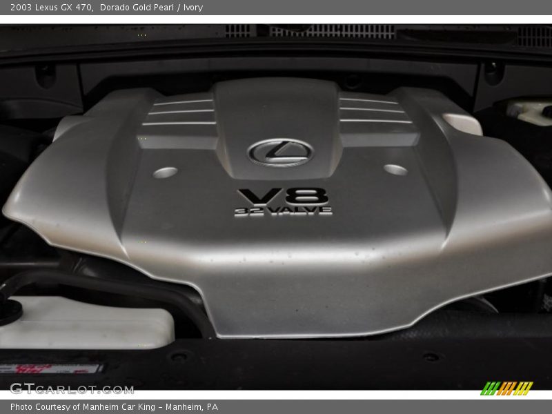 Dorado Gold Pearl / Ivory 2003 Lexus GX 470