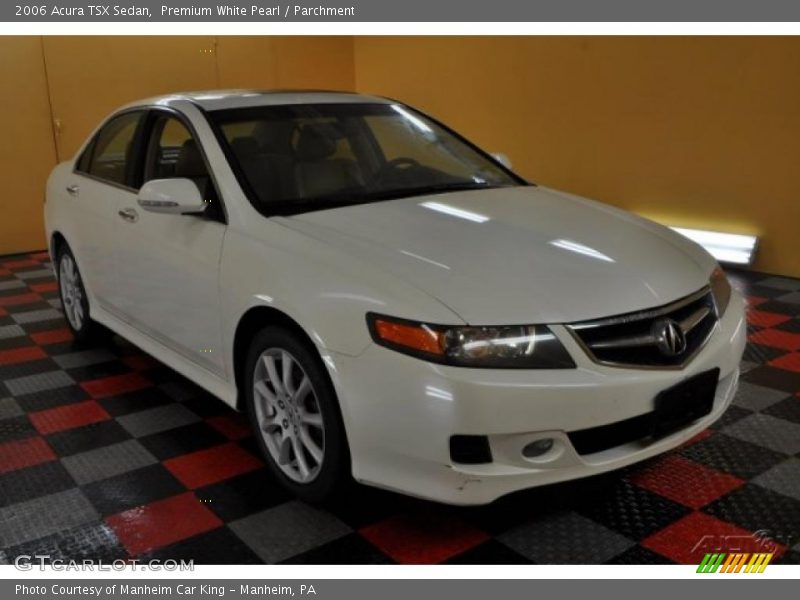 Premium White Pearl / Parchment 2006 Acura TSX Sedan
