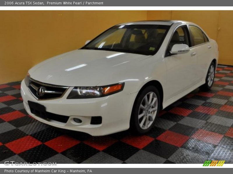 Premium White Pearl / Parchment 2006 Acura TSX Sedan