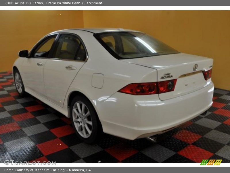 Premium White Pearl / Parchment 2006 Acura TSX Sedan
