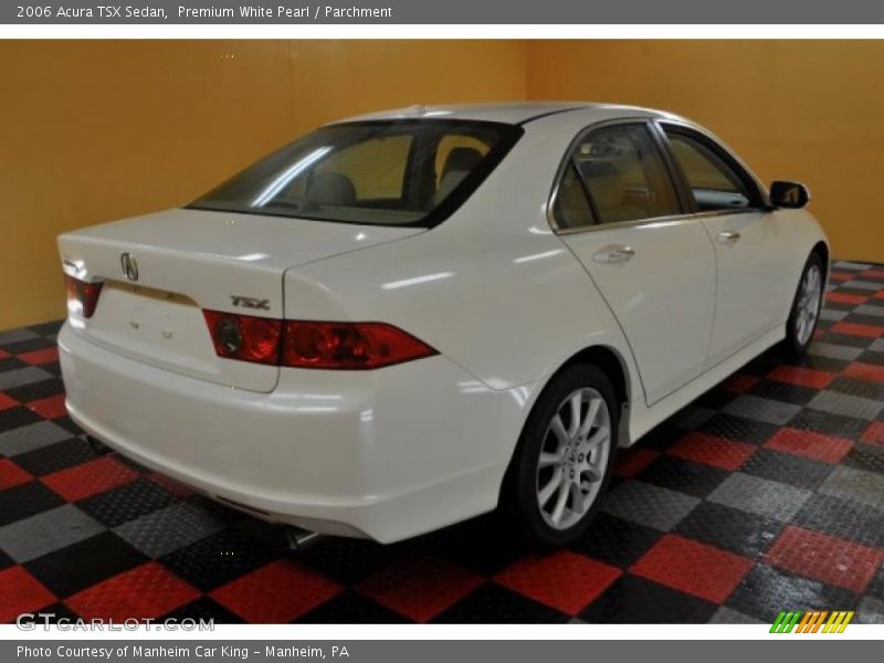Premium White Pearl / Parchment 2006 Acura TSX Sedan