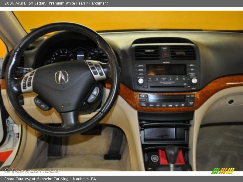 Premium White Pearl / Parchment 2006 Acura TSX Sedan