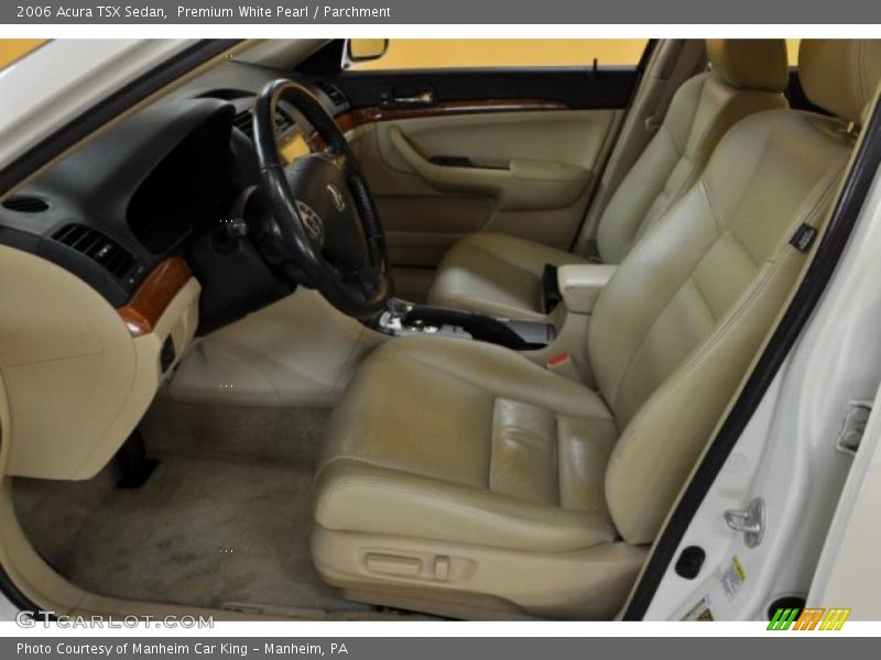 Premium White Pearl / Parchment 2006 Acura TSX Sedan