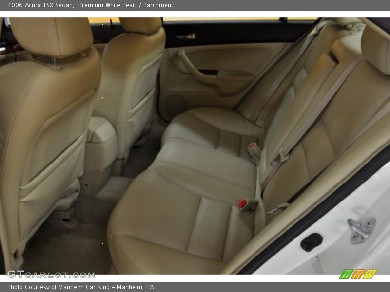 Premium White Pearl / Parchment 2006 Acura TSX Sedan