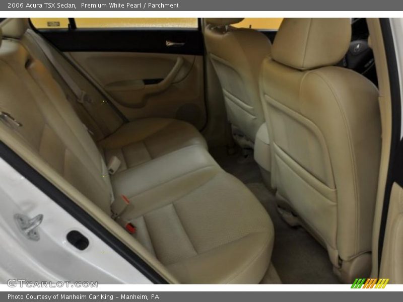 Premium White Pearl / Parchment 2006 Acura TSX Sedan