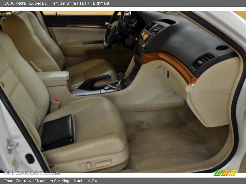 Premium White Pearl / Parchment 2006 Acura TSX Sedan