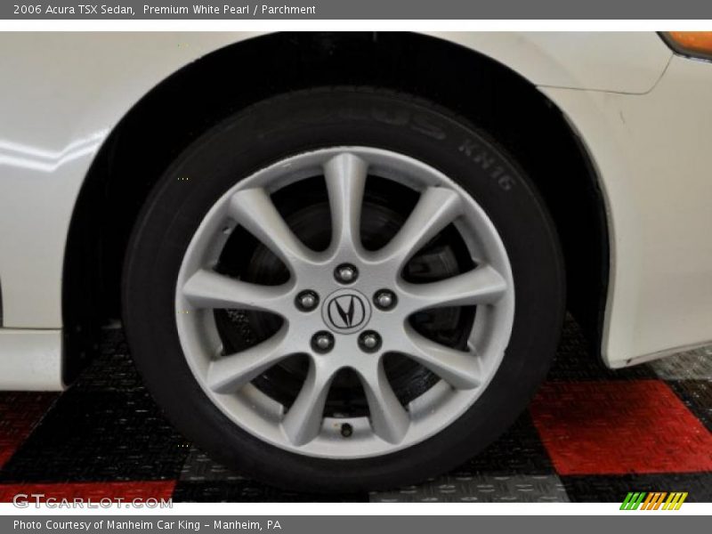 Premium White Pearl / Parchment 2006 Acura TSX Sedan