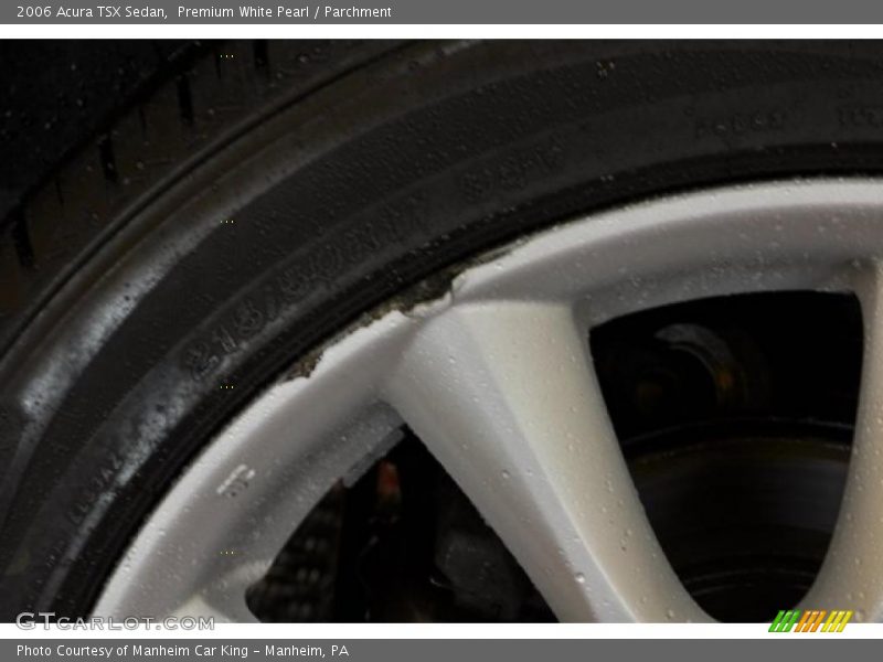 Premium White Pearl / Parchment 2006 Acura TSX Sedan