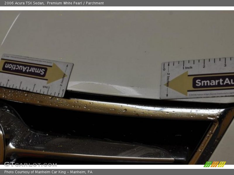 Premium White Pearl / Parchment 2006 Acura TSX Sedan