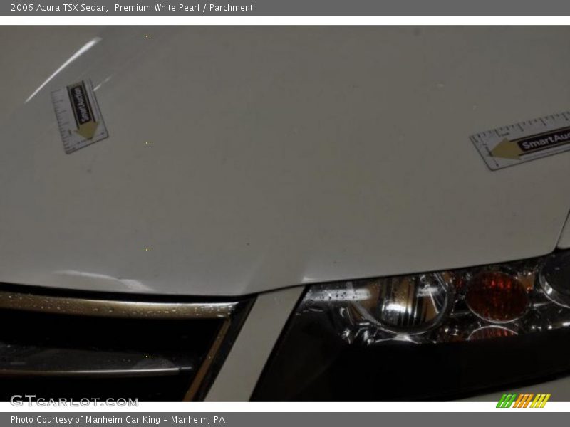 Premium White Pearl / Parchment 2006 Acura TSX Sedan