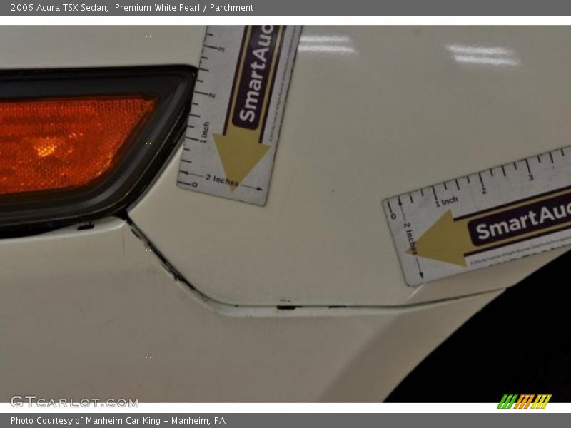 Premium White Pearl / Parchment 2006 Acura TSX Sedan