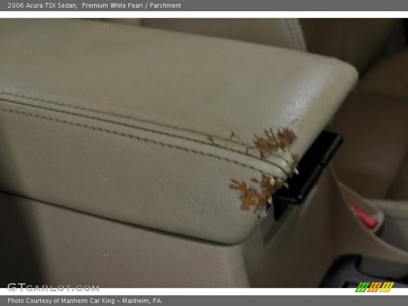 Premium White Pearl / Parchment 2006 Acura TSX Sedan