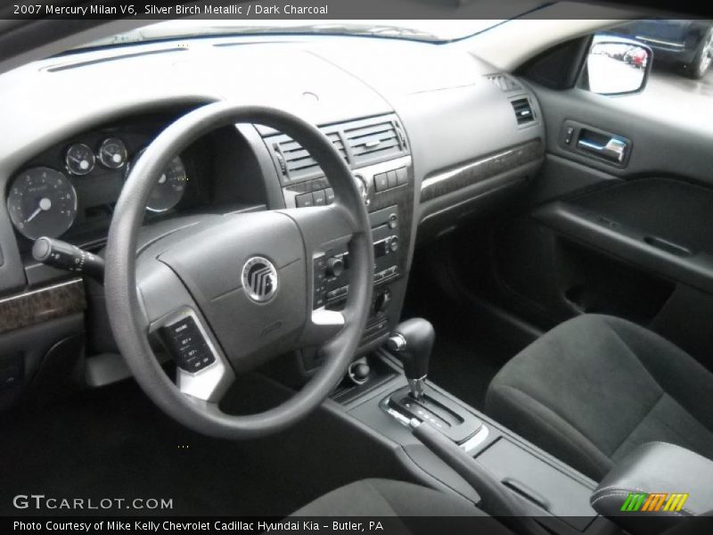 Dark Charcoal Interior - 2007 Milan V6 