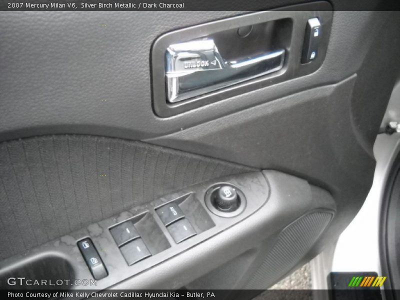 Silver Birch Metallic / Dark Charcoal 2007 Mercury Milan V6