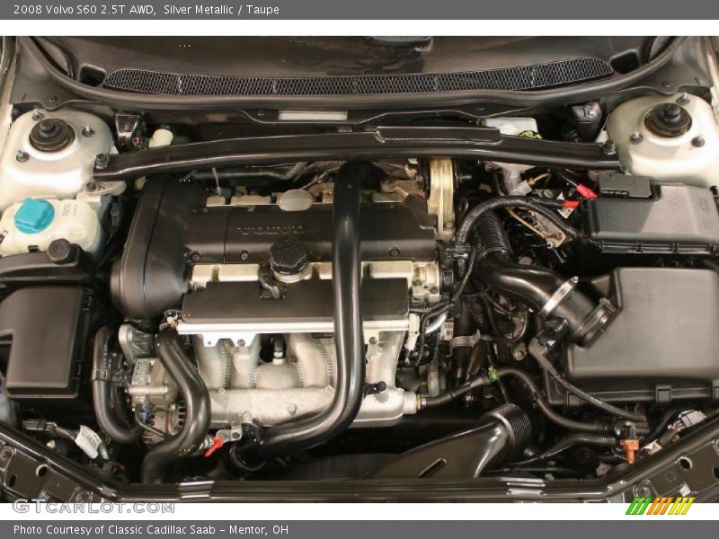  2008 S60 2.5T AWD Engine - 2.5 Liter Turbocharged DOHC 20-Valve 5 Cylinder