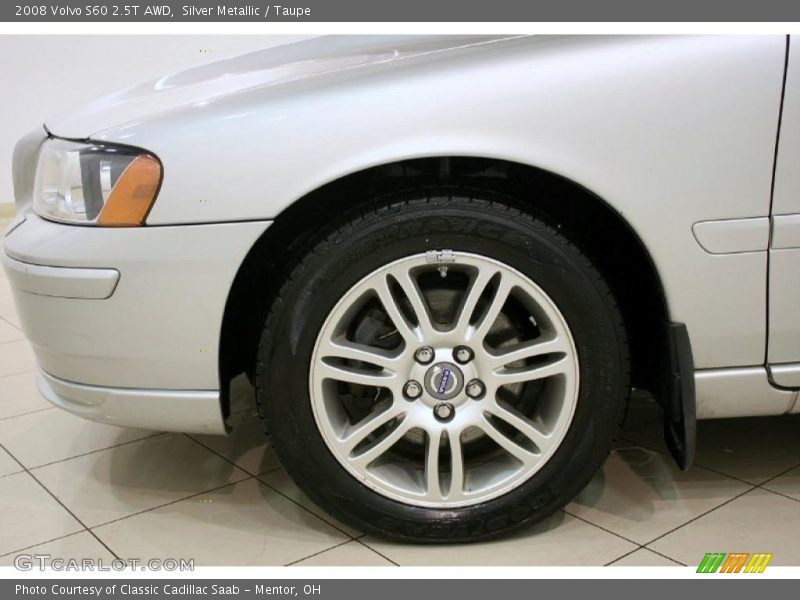 Silver Metallic / Taupe 2008 Volvo S60 2.5T AWD