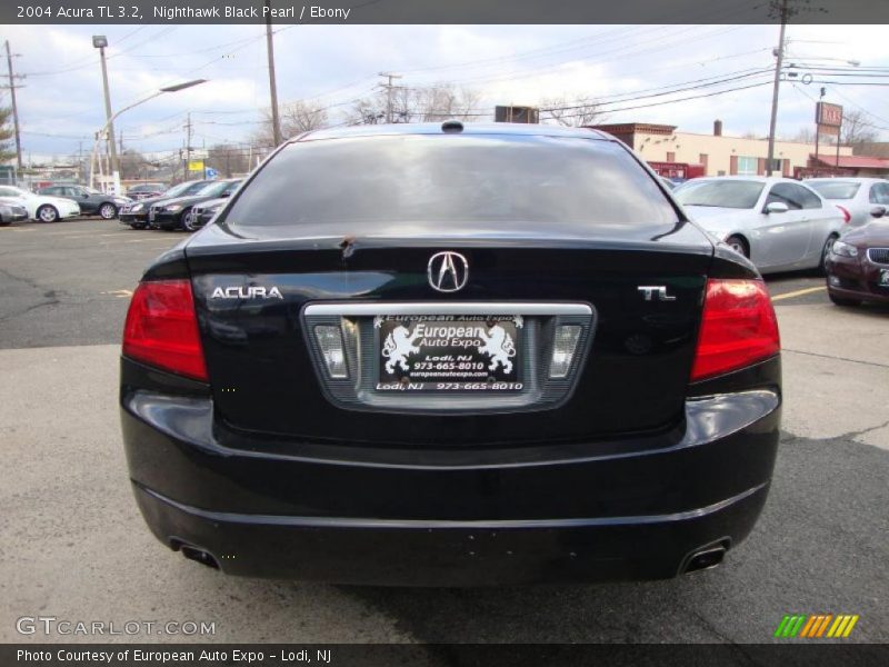 Nighthawk Black Pearl / Ebony 2004 Acura TL 3.2