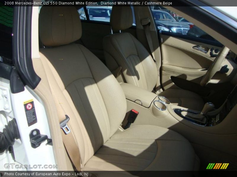  2008 CLS 550 Diamond White Edition Cashmere Beige Interior