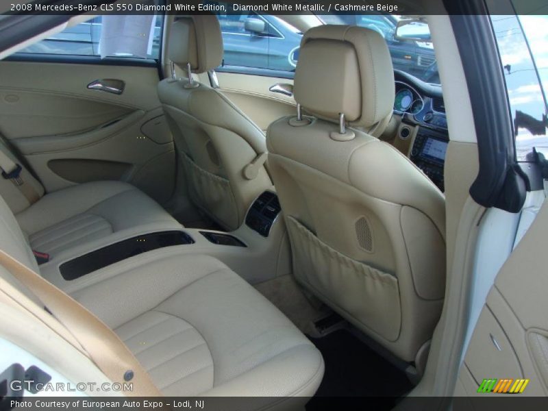 Diamond White Metallic / Cashmere Beige 2008 Mercedes-Benz CLS 550 Diamond White Edition