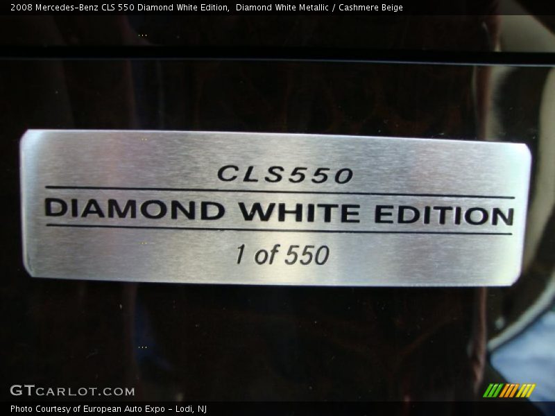  2008 CLS 550 Diamond White Edition Logo