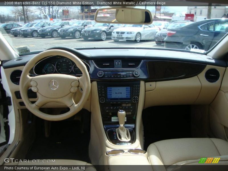 Dashboard of 2008 CLS 550 Diamond White Edition