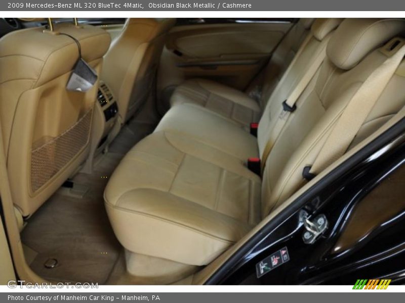 Obsidian Black Metallic / Cashmere 2009 Mercedes-Benz ML 320 BlueTec 4Matic
