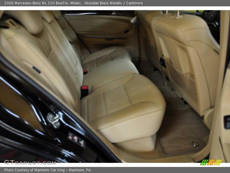 Obsidian Black Metallic / Cashmere 2009 Mercedes-Benz ML 320 BlueTec 4Matic