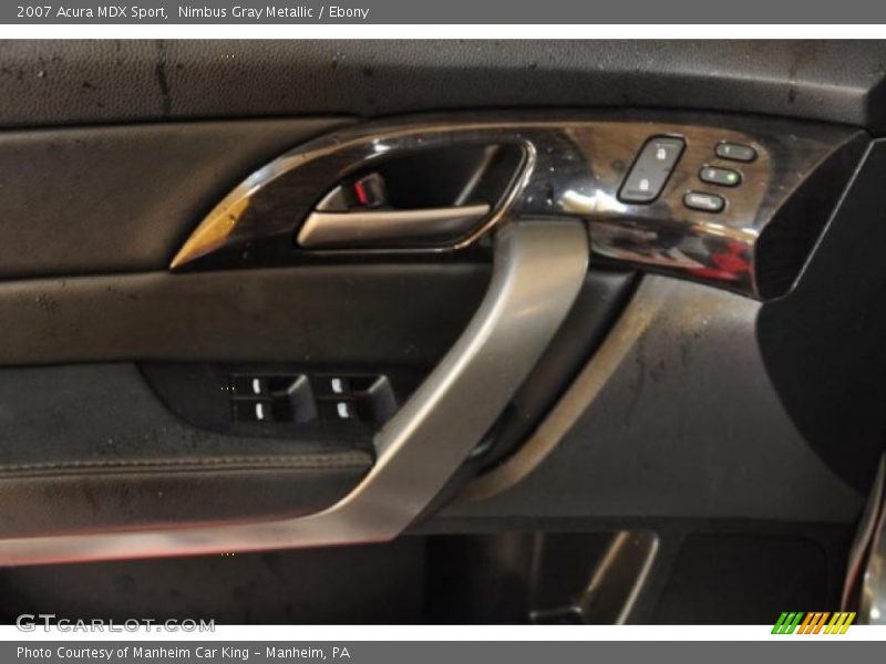 Nimbus Gray Metallic / Ebony 2007 Acura MDX Sport