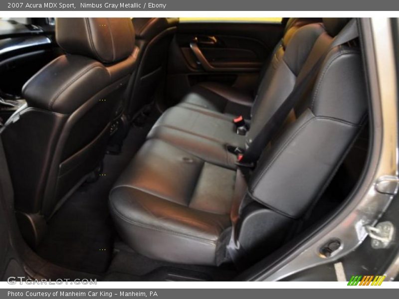 Nimbus Gray Metallic / Ebony 2007 Acura MDX Sport