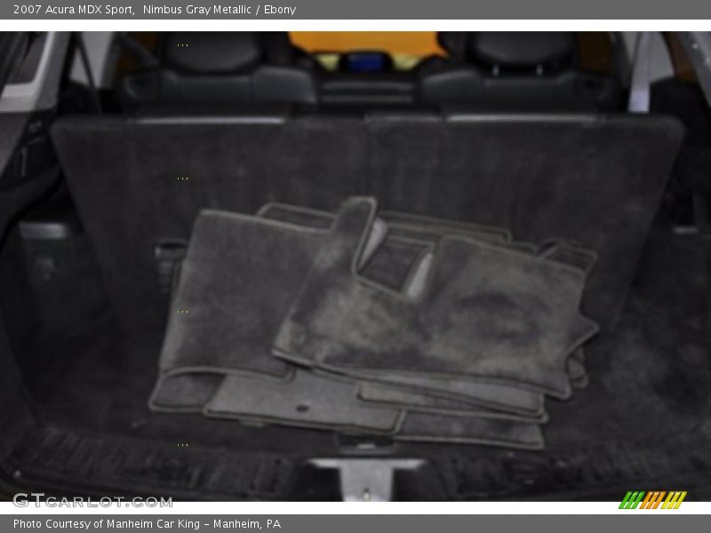 Nimbus Gray Metallic / Ebony 2007 Acura MDX Sport