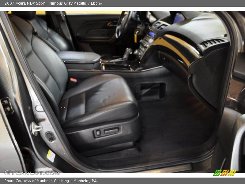 Nimbus Gray Metallic / Ebony 2007 Acura MDX Sport